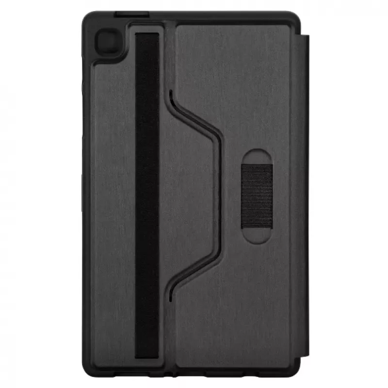 Targus THZ903GL Click-In atveramais maciņš Samsung Galaxy Tab A7 Lite 8,7 collu (22,1 cm) planšetdatoram, TPU, melns