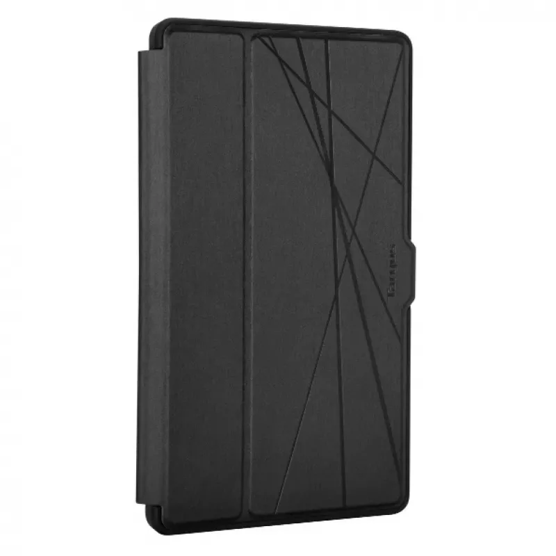 Targus THZ903GL Click-In atveramais maciņš Samsung Galaxy Tab A7 Lite 8,7 collu (22,1 cm) planšetdatoram, TPU, melns