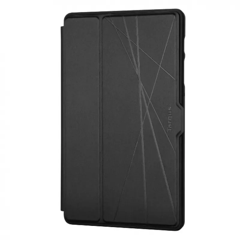 Targus THZ903GL Click-In atveramais maciņš Samsung Galaxy Tab A7 Lite 8,7 collu (22,1 cm) planšetdatoram, TPU, melns