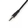 StarTech.com Galvas austiņu adapteris austiņām ar atsevišķām austiņu/mikrofona ligzdām - 3.5mm 4 pozīciju uz 2x 3 pozīciju 3.5mm vīriešu/sieviešu