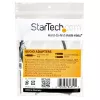 StarTech.com Galvas austiņu adapteris austiņām ar atsevišķām austiņu/mikrofona ligzdām - 3.5mm 4 pozīciju uz 2x 3 pozīciju 3.5mm vīriešu/sieviešu