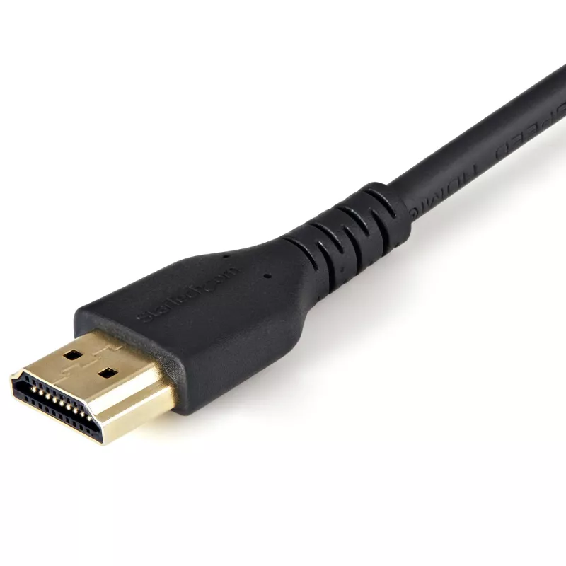 StarTech.com 2m HDMI kabelis ar bloķēšanas skrūvi - 4K 60Hz HDR - ātrgaitas HDMI 2.0 monitors kabelis ar bloķēšanas skrūvju savienotāju drošam savienojumam - HDMI kabelis ar Ethernet - M/M