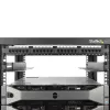 StarTech.com 1U 19 collu servera plaukta sliedes – regulējams dziļums 24–36 collas – universāls 4 statņu plaukta stiprinājuma komplekts tīkla iekārtām/serveriem/UPS HPE ProLiant Dell PowerEdge