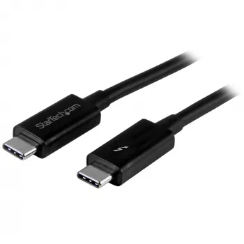 StarTech.com 1m Thunderbolt 3 (20Gbps) USB-C kabelis – saderīgs ar Thunderbolt, USB un DisplayPort