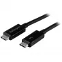 StarTech.com 1m Thunderbolt 3 (20Gbps) USB-C kabelis – saderīgs ar Thunderbolt, USB un DisplayPort