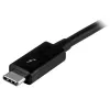 StarTech.com 1m Thunderbolt 3 (20Gbps) USB-C kabelis – saderīgs ar Thunderbolt, USB un DisplayPort
