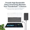 StarTech.com 1m Thunderbolt 3 (20Gbps) USB-C kabelis – saderīgs ar Thunderbolt, USB un DisplayPort