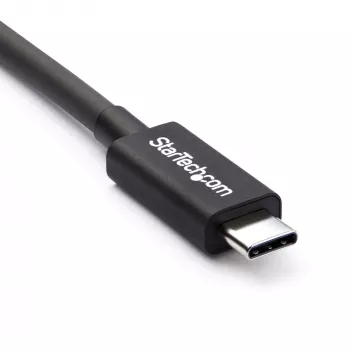 StarTech.com 2m Thunderbolt 3 (20Gbps) USB-C kabelis — saderīgs ar Thunderbolt, USB un DisplayPort