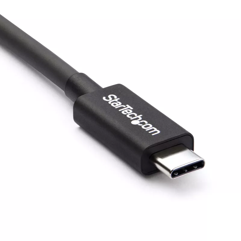 StarTech.com 2m Thunderbolt 3 (20Gbps) USB-C kabelis — saderīgs ar Thunderbolt, USB un DisplayPort