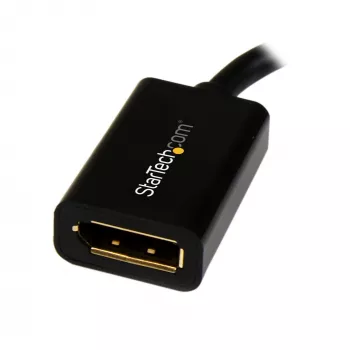 StarTech.com Mini DisplayPort uz DisplayPort Pielāgotājs - 4K x 2K UHD Video - Mini DP uz DP Pārveidotājs - Mini DisplayPort uz DisplayPort 1.2 Pielāgotājs - mDP dators uz DP monitoru