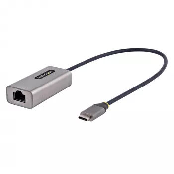 StarTech.com USB-C uz Ethernet adapteris, USB 3.0 uz Gigabit Ethernet tīkla adapteris - 10/100/1000 Mbps, USB-C uz RJ45 Ethernet adapteris (GbE), 12 collu pievienots kabelis, bezvadītāja instalācija