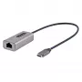 StarTech.com USB-C uz Ethernet adapteris, USB 3.0 uz Gigabit Ethernet tīkla adapteris - 10/100/1000 Mbps, USB-C uz RJ45 Ethernet adapteris (GbE), 12 collu pievienots kabelis, bezvadītāja instalācija