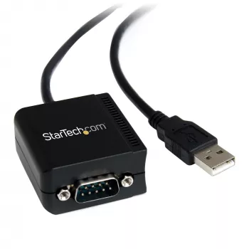 StarTech.com 2,5m FTDI USB uz RS232 adaptera kabelis ar optisko izolāciju, 1 ports - TAA