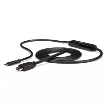 StarTech.com 2m USB-C uz HDMI kabelis - 4K 30Hz USB Type-C uz HDMI video displeja pārveidotājs - USB-C DP Alt Mode uz HDMI monitora adaptera vads - saderīgs ar Thunderbolt