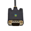 StarTech.com 10 pēdu (3m) USB–seriālais adaptera kabelis, COM saglabāšana, maināmas skrūves/uzgriežņi, USB-A uz DB9 RS232, FTDI IC, ESD aizsardzība, Windows/macOS/Linux