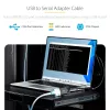 StarTech.com 10 pēdu (3m) USB–seriālais adaptera kabelis, COM saglabāšana, maināmas skrūves/uzgriežņi, USB-A uz DB9 RS232, FTDI IC, ESD aizsardzība, Windows/macOS/Linux