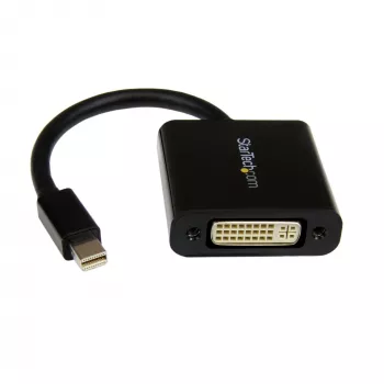 StarTech.com Mini DisplayPort uz DVI adapteris - Mini DP uz DVI-D pārveidotājs - 1080p video - mDP vai Thunderbolt 1/2 Mac/PC uz DVI monitoru - Kompakts mDP 1.2 uz DVI Single-Link adaptera dongle