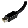 StarTech.com MDP2DVI3 Mini DisplayPort uz DVI pārveidotājs, 1920x1200 (WUXGA), pasīvs, saderīgs ar Thunderbolt, 17 cm, melns