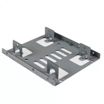 StarTech.com Divu 2,5 collu uz 3,5 collu HDD kronšteins SATA cietajiem diskiem - 2 diskdziņu 2,5 inch uz 3,5 inch kronšteins montāžas nodalījumam