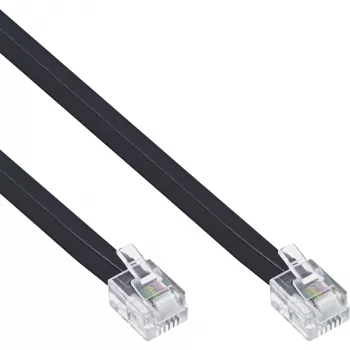 InLine modulārais kabelis RJ11 vīriešu/vīriešu 6P4C 3m