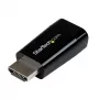StarTech.com kompakts HDMI–VGA adapteris pārveidotājs – ideāli piemērots Chromebook, Ultrabook un klēpjdatoriem – 1920x1200/1080p