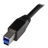 StarTech.com aktīvs USB 3.0 USB-A uz USB-B kabelis - vīriešu/vīriešu - 5m