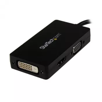 StarTech.com Travel A/V adapteris: 3-in-1 DisplayPort uz VGA, DVI vai HDMI pārveidotājs