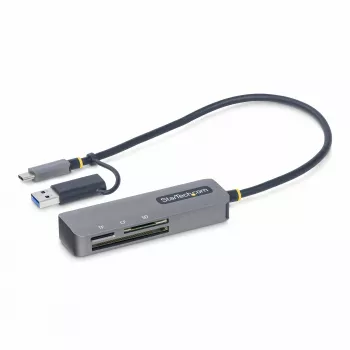 StarTech.com FCREADMICRO3V2 karšu lasītājs USB 3.2 Gen 1 (3.1 Gen 1) Type-C Pelēks