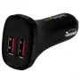 StarTech.com Divu portu USB auto lādētājs - 24W/4.8A - Melns