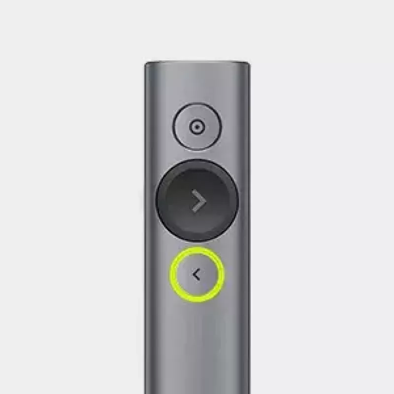 Logitech Spotlight Plus prezentāciju tālvadības pults, pelēka