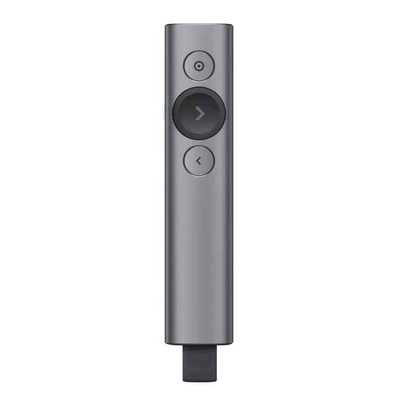 Logitech Spotlight Plus prezentāciju tālvadības pults, pelēka