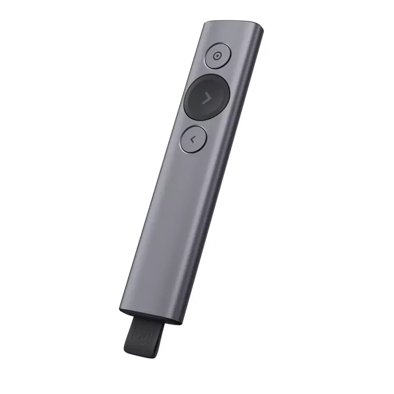 Logitech Spotlight Plus prezentāciju tālvadības pults, pelēka