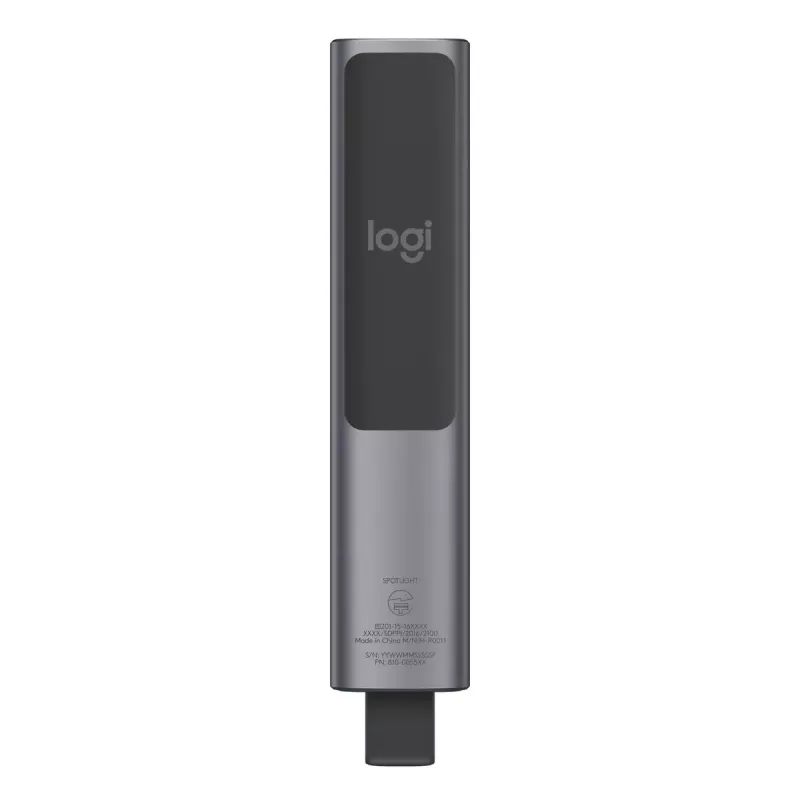 Logitech Spotlight Plus prezentāciju tālvadības pults, pelēka