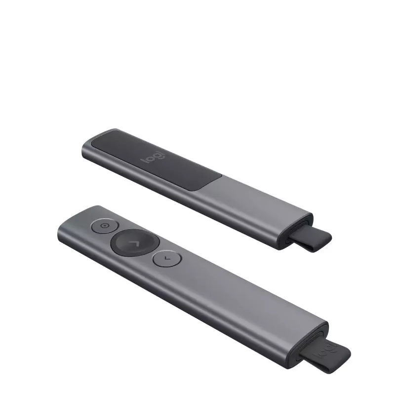 Logitech Spotlight Plus prezentāciju tālvadības pults, pelēka