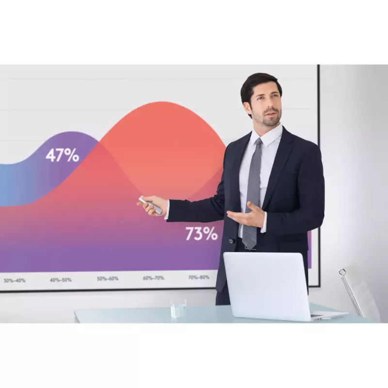 Logitech Spotlight Plus prezentāciju tālvadības pults, pelēka