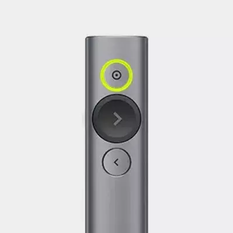 Logitech Spotlight Plus prezentāciju tālvadības pults, pelēka