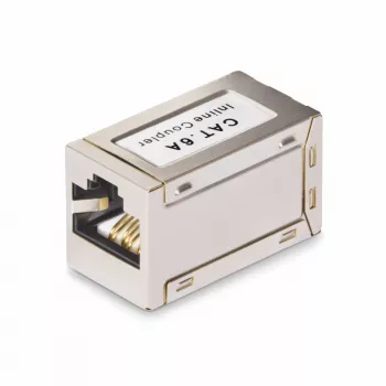 StarTech.com Ekranēts RJ45 Savienotājs, Inline Cat6a Savienotājs, Sieviete-Sieviete (F/F) T568B Pinout, Ekranēts Ethernet Kabeļa Pagarinājums