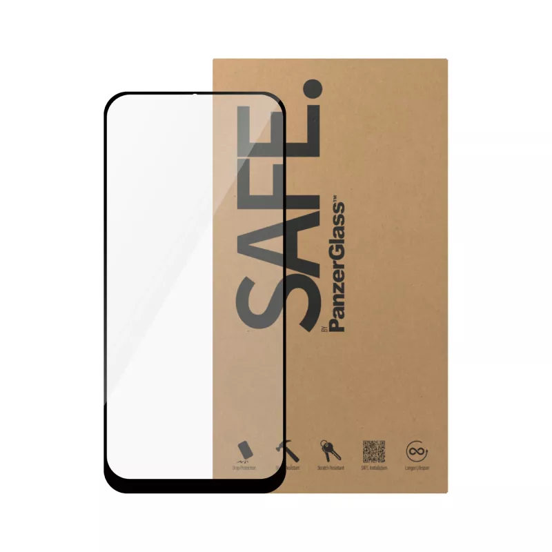PanzerGlass SAFE. by ® Ekrāna aizsargs Samsung Galaxy A30 | A50 | A30s | A50s | M21 | M31 | M21s | M31s | Ultra-Wide Fit | VAIRUMTIRDZNIECĪBA