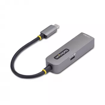 StarTech.com USB-C uz Ethernet adapteris, 2.5GbE, 100W PD caurlaide, NBASE-T, USB 3.0 Type-C, 2.5/1G daudzātrumu tīkls, saderīgs ar Thunderbolt, Windows un Mac