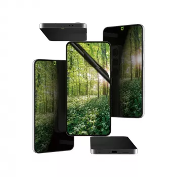 PanzerGlass® ECO MATRIX 4-Way Privātuma Ekrāna Aizsargs Samsung Galaxy S25 | S24 | Ultra-Wide Fit