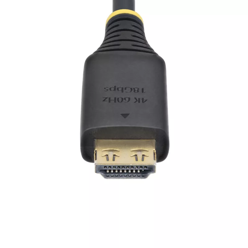 StarTech.com 6ft (1.8m) ātrgaitas HDMI kabelis ar satverošiem savienotājiem, 4K 60Hz/1440p 144Hz, HDR10/HDCP 2.2/ARC, 18Gbps, UHD HDMI 2.0 vads TV/Monitoram/Displejam, TPE apvalks