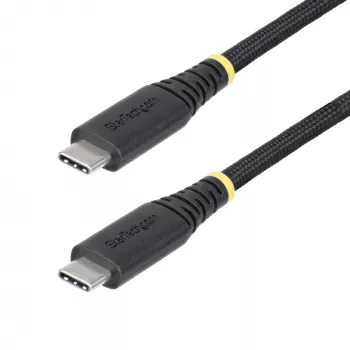 StarTech.com 10ft (3m) USB-C uzlādes kabelis, izturīgs un īpaši elastīgs, 240W (5A) PD EPR, USB 2.0 klēpjdatora lādētāja kabelis, USB-IF sertificēts, robusts USB-C uzlādes vads