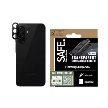 Kameras lēcu aizsargs PanzerGlass Samsung Galaxy A26 5G caurspīdīgs, izturīgs pret skrāpējumiem un triecieniem