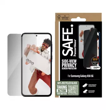 PanzerGlass SAFE. by ® Privātuma ekrāna aizsargs Samsung Galaxy A56 5G | Ultra-Wide Fit ar EasyAligner