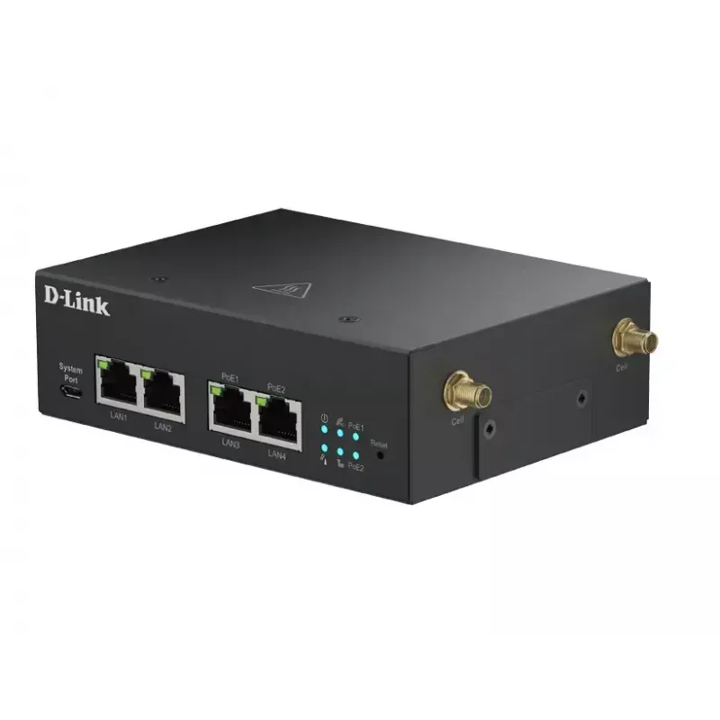5G modems D-Link DWM-314-GP ar 5G NR, LTE rezerves pieslēgumu un Ethernet WAN portu