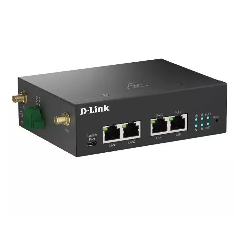 5G modems D-Link DWM-314-GP ar 5G NR, LTE rezerves pieslēgumu un Ethernet WAN portu