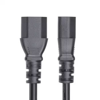 StarTech.com 4.5m (15ft) PDU pagarinātājvads, C14 uz C13, 15A 250V, 14AWG, KEMA-KEUR sertificēts