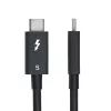 StarTech.com Thunderbolt 5 kabelis, 80cm, 80Gbps/līdz 120Gbps, 240W PD, 8K 60Hz, sertificēts, saderīgs ar Thunderbolt 4/USB4/USB-C