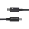 StarTech.com Thunderbolt 5 kabelis, 80cm, 80Gbps/līdz 120Gbps, 240W PD, 8K 60Hz, sertificēts, saderīgs ar Thunderbolt 4/USB4/USB-C
