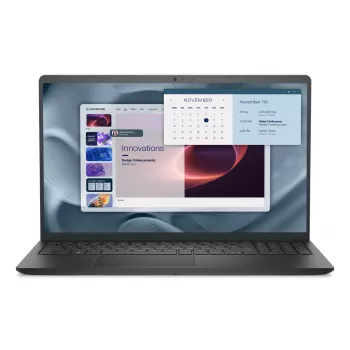 Porterītis Dell Pro 15 Essential PV15250 — Intel Core i5-1334U, 15,6 collu FHD, 16 GB DDR5, 512 GB SSD, Wi‑Fi 6, Windows 11 Pro, Melns